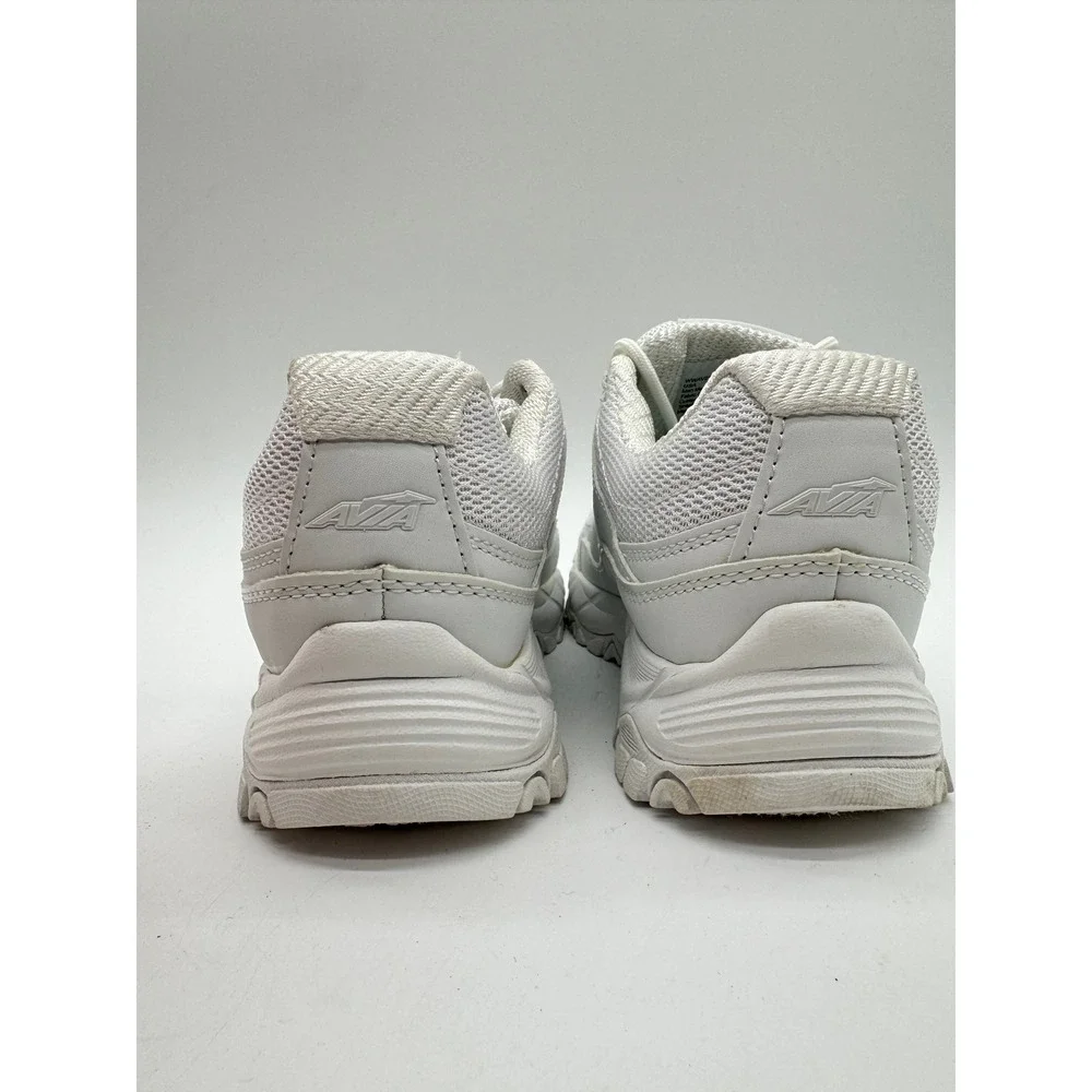 Avia Elevate Women's US 7 Wide White Memory Foam Walking Athletic Shoes NWT